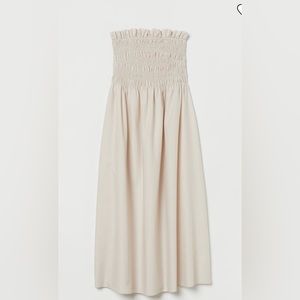 H&M Smocked-bodice Dress xl
